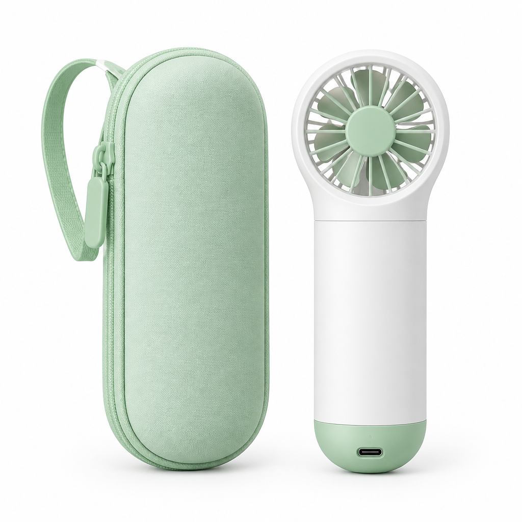 HH-F4021 Capsule mini fan with carrying case