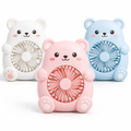 HH-F733 Mini Table Fan bear character design