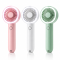 HH-F740 High-Speed Folding Hand Fan with ring light